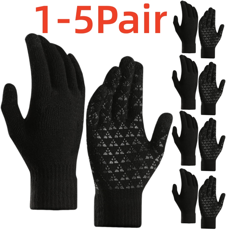 1-5Pairs Winter Outdoor Sports - Workout Glove Gym ulasan dan harga