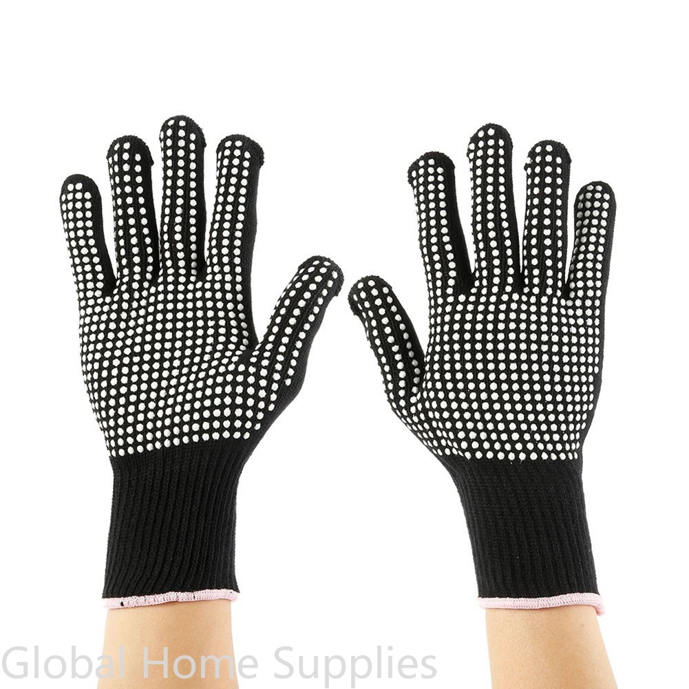 Barbecue Anti-scald Gloves Mic - Oven Mitt Silicone ulasan dan harga