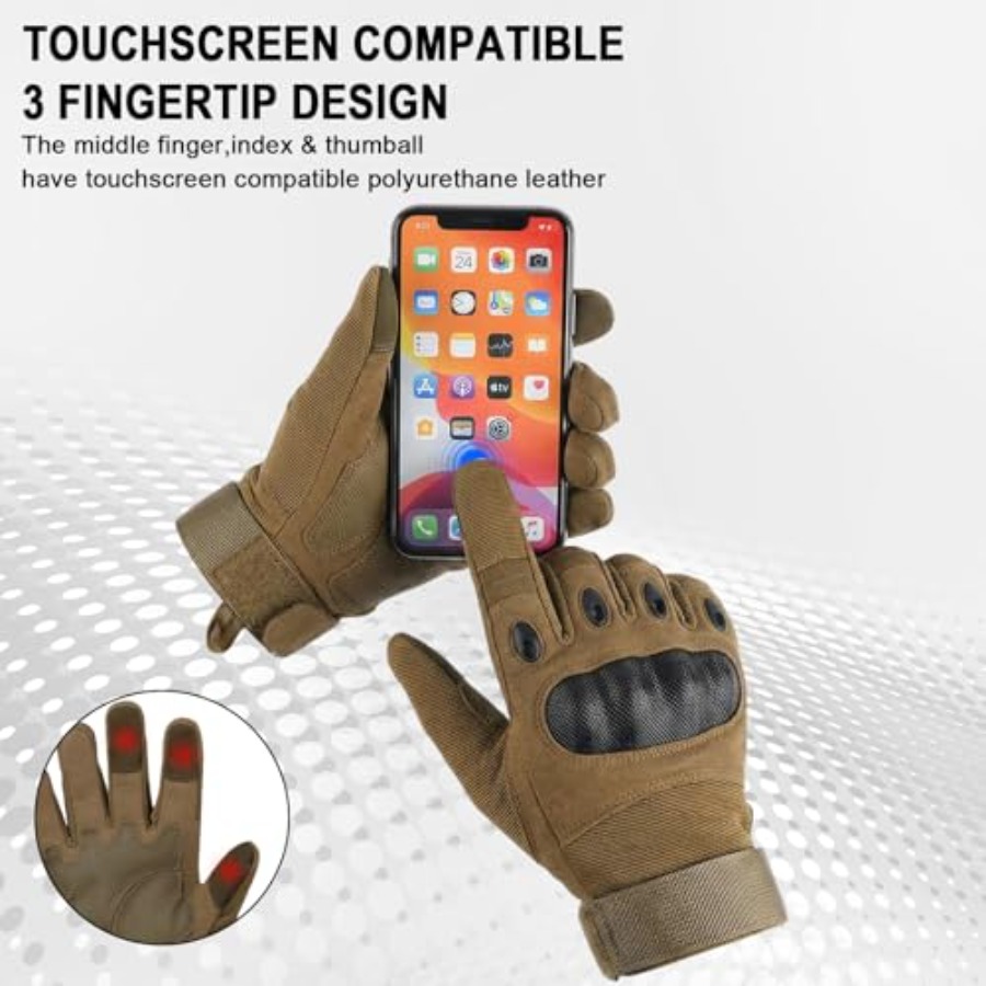 Utility Gloves for Men, Motorc - Cycling Glove Padded ulasan dan harga