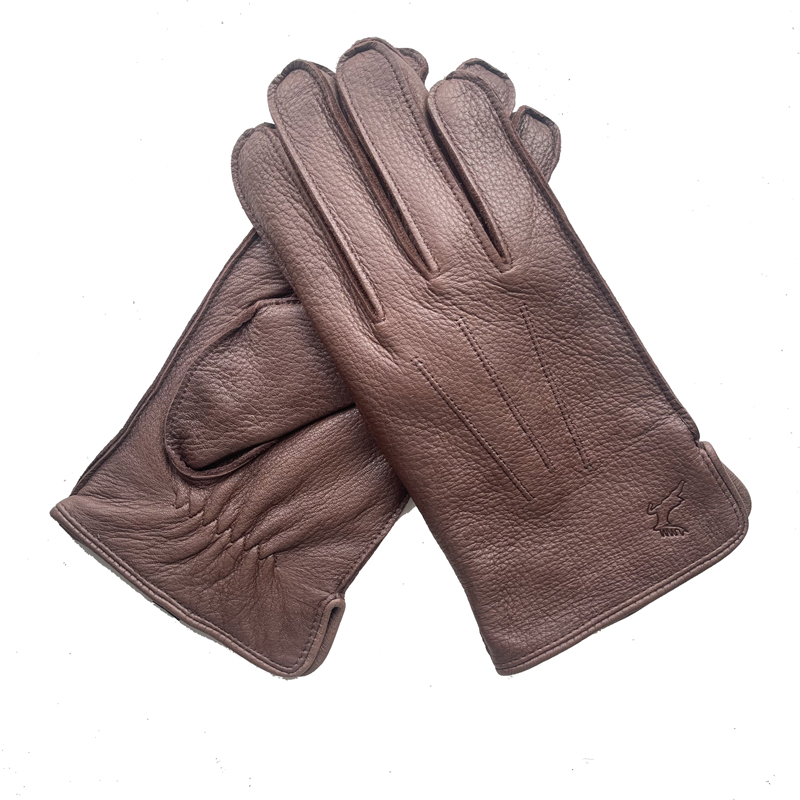 High Grade Man Deerskin Leathe - Wool Glove Lined ulasan dan harga