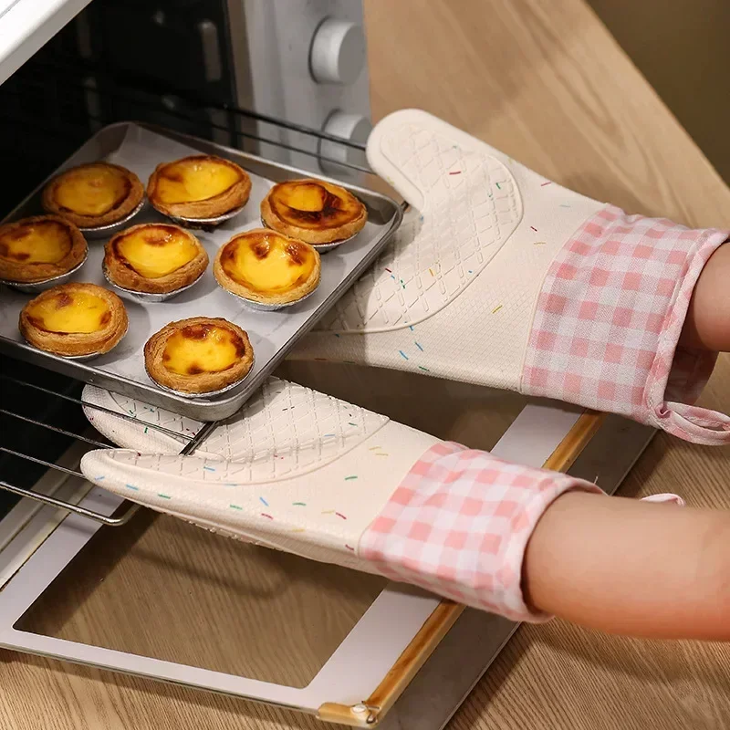 Microwave Ovens Heat Resistant - Oven Mitt Silicone ulasan dan harga
