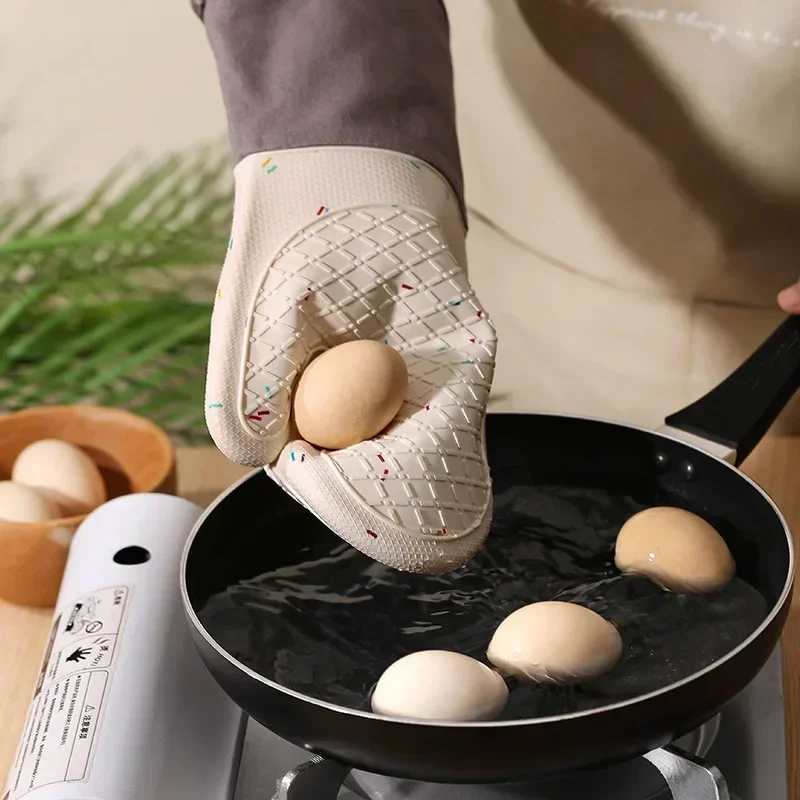 Microwave Ovens Heat Resistant - Oven Mitt Silicone ulasan dan harga