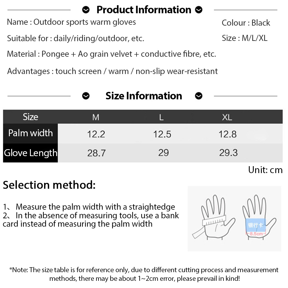 Men Winter Waterproof Cycling  - Gardening Glove Waterproof ulasan dan harga