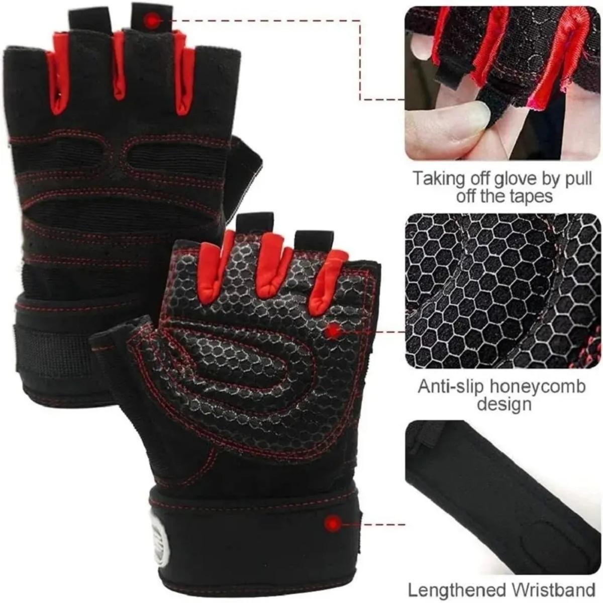 Fitness Weight Lifting Wristba - Workout Glove Gym ulasan dan harga