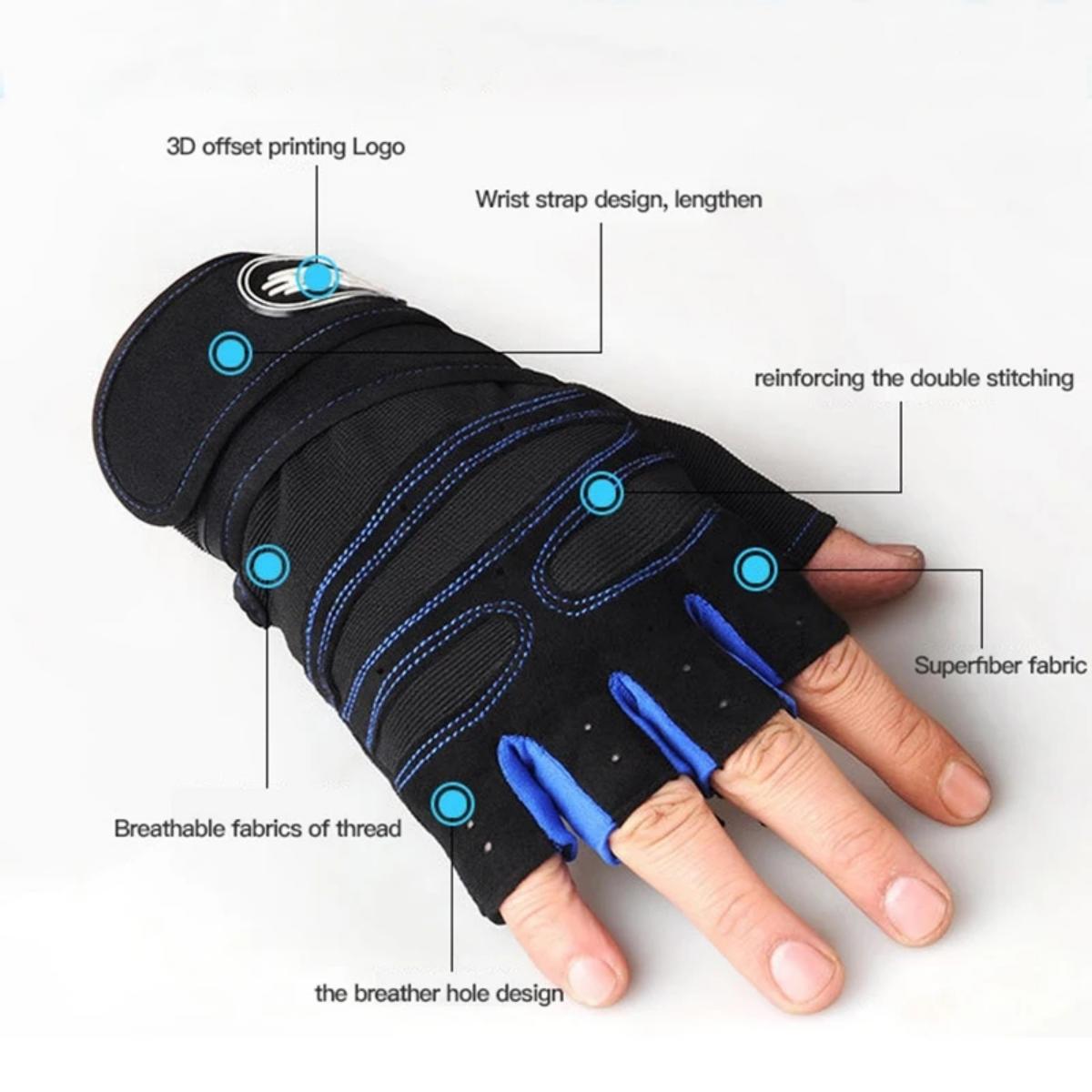 Fitness Weight Lifting Wristba - Workout Glove Gym ulasan dan harga