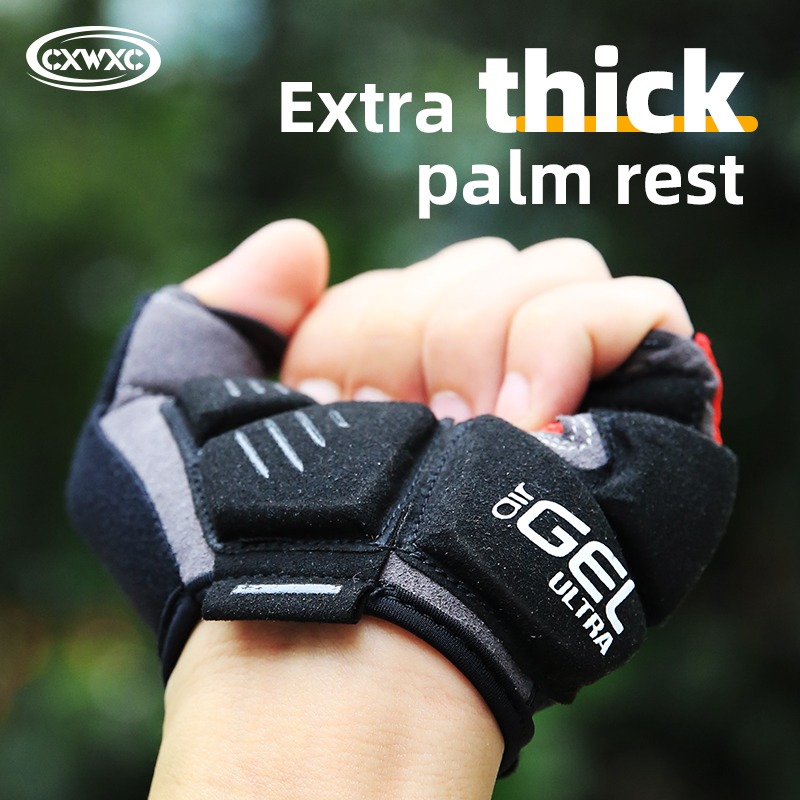 CXWXC Ultra Thick Gel Palm Pad - Cycling Glove Padded ulasan dan harga