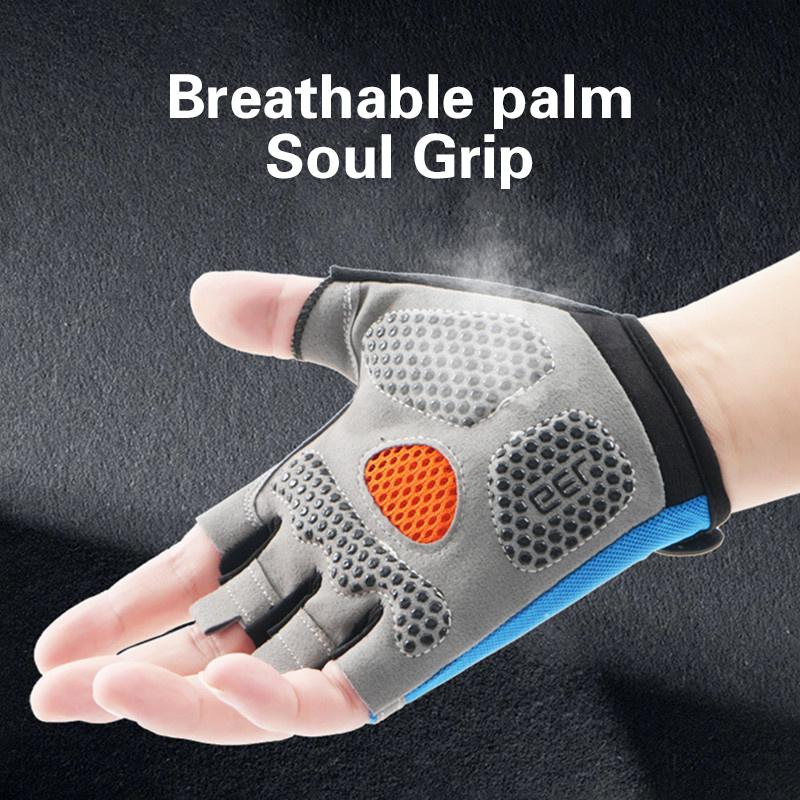 * Wholesale Half Finger Cyclin - Cycling Glove Padded ulasan dan harga