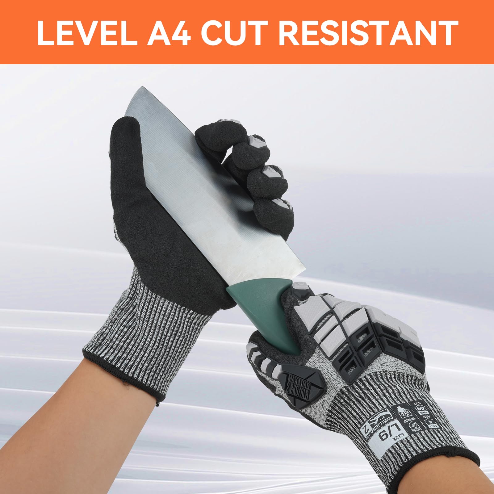 Anti-Impact Gloves With Cut-Re - Work Glove Impact ulasan dan harga