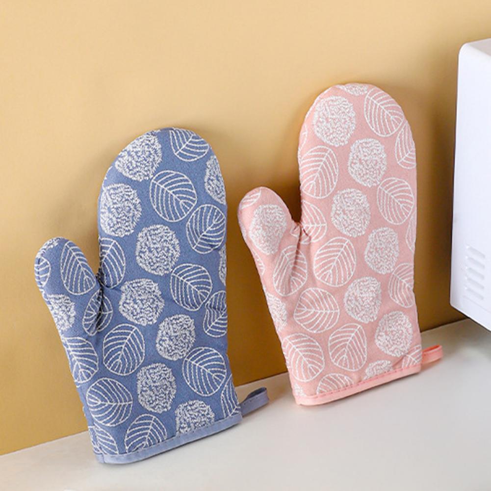 2Pcs Heat Resistant Oven Glove - Oven Mitt Silicone ulasan dan harga