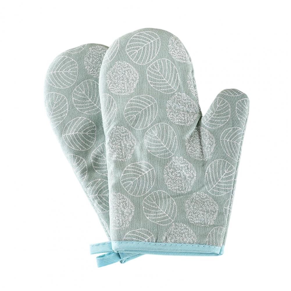 2Pcs Heat Resistant Oven Glove - Oven Mitt Silicone ulasan dan harga