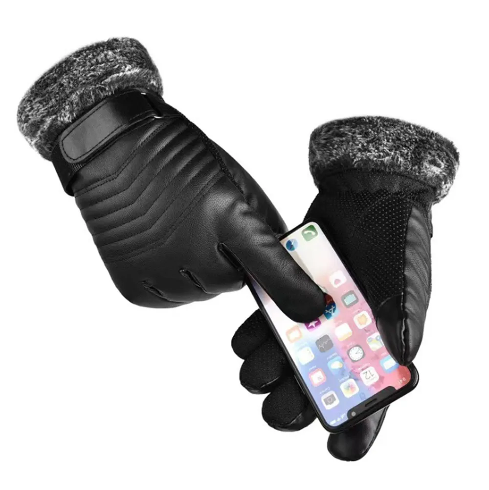 Gloves Winter MEN'S Fur Mouth  - Gardening Glove Waterproof ulasan dan harga